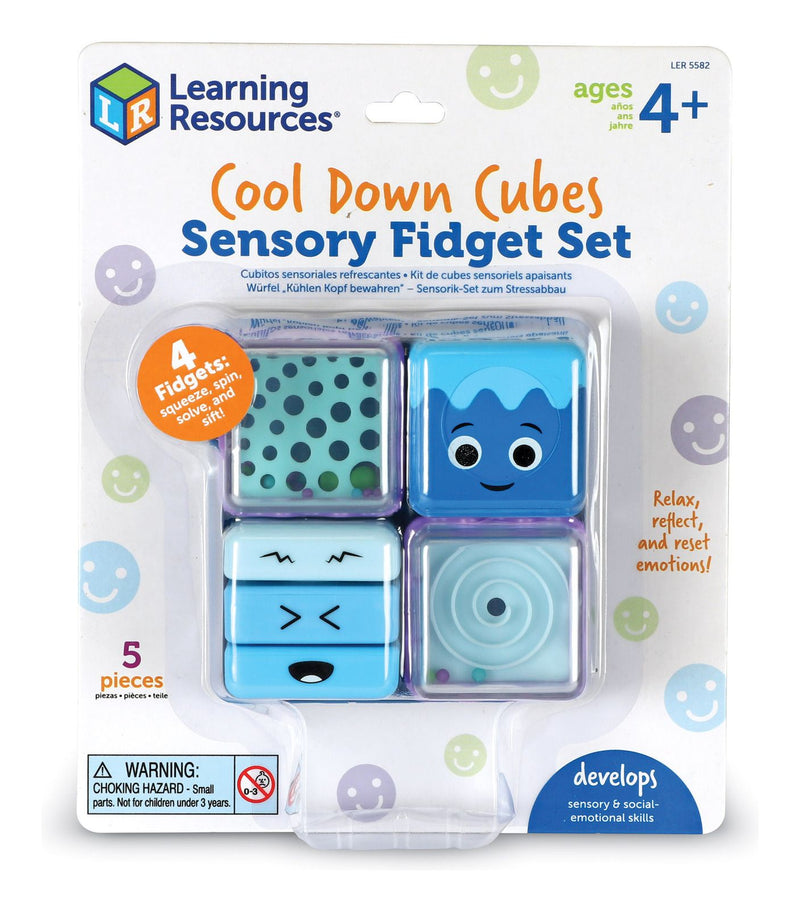 Cool Down Sensory Cubes Sensory Fidget Set - Image