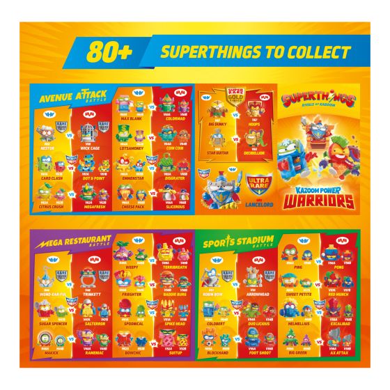 Superthings - Warriors Action Pack