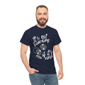 'It's Not Hoarding If It's Vinyl' Men's T-Shirt, showing reverse
