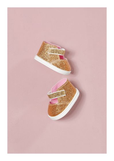 Baby Annabell Big Gold Shoes & Insoles 43cm