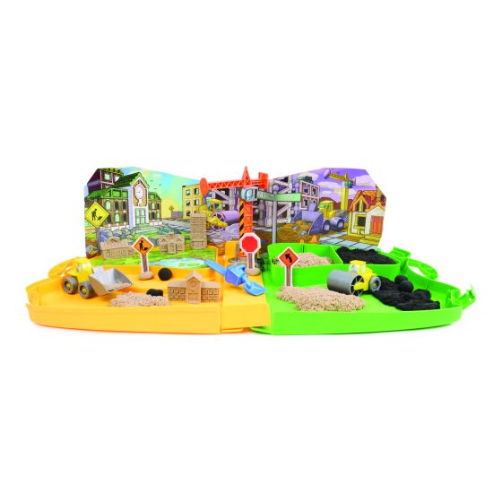 Kinetic Sand Construction Zone