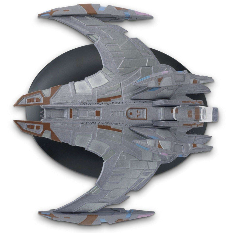Jem'Hadar Battlecruiser Model Die Cast Ship (Eaglemoss / Star Trek), rear view