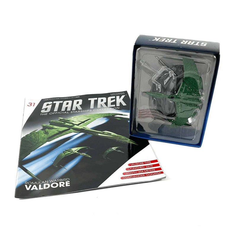 Romulan Warbird Valdore Model Die Cast Ship (Eaglemoss / Star Trek), close-up detail