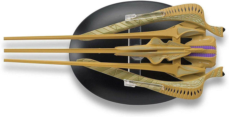 Xindi-Reptilian WarShips Starship Die-Cast Model (Eaglemoss / Star Trek), alternate view