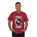 'Vinyl Nerd' Men's T-Shirt, packaging shot