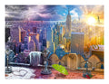 New York Summer and Winter 1500 Piece Jigsaw Puzzle - Image