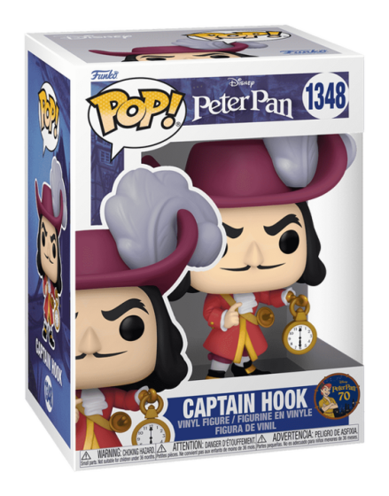 Pop! Disney Peter Pan 70th Captain Hook