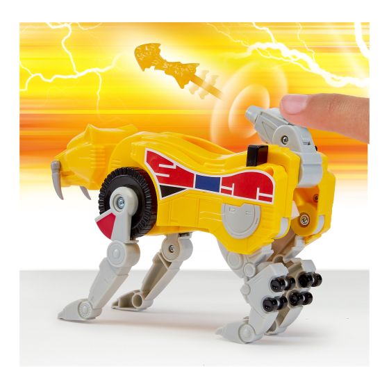 MMPR Sabertoothed Tiger Dinozord