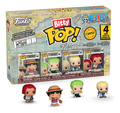 One Piece - Luffy 4 Pack Funko Bitty Pop! Vinyl Figures