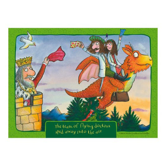 Gruffalo & Friends Zog & FD 4 in a Box Jigsaw Puzzles