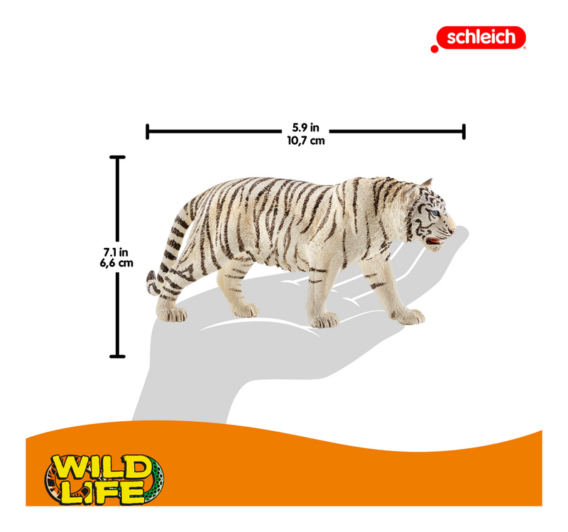 Schleich - Tiger White - Image