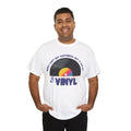 'Money Can't Buy Happiness, But It Can Buy Vinyl' Men's T-Shirt, packaging shot