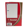 Arsenal FC Pop-Up Birthday Card, side angle