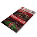 Arsenal FC Pop-Up Birthday Card, close-up detail