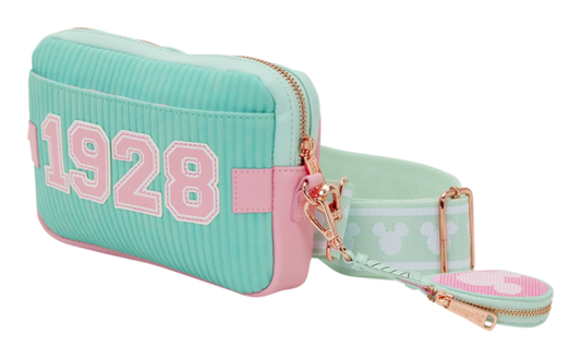 Loungefly - Disney Mickey & Friends Tennis Sling Crossbody Bag with Coin Bag