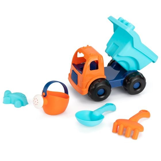 Yello Five Piece Beach Truck Toy Set