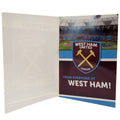 West Ham United FC Musical Birthday Card, alternate view