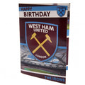 West Ham United FC Musical Birthday Card collectible from Infinity Collectibles 2026
