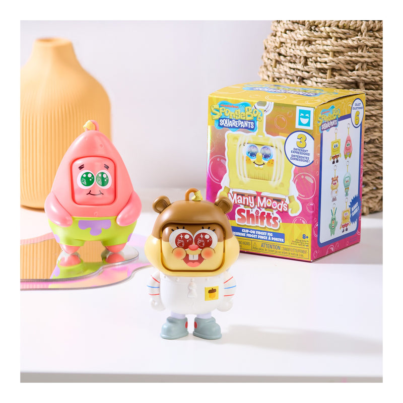 Happy Haul Spongebob Many Moods Fig Clips Ons