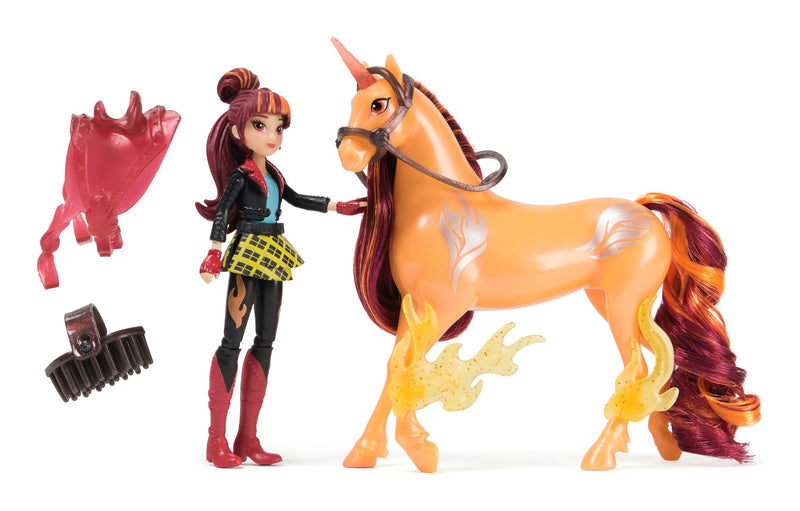 Unicorn Academy - Sml Doll Valentina & Cinder - Image