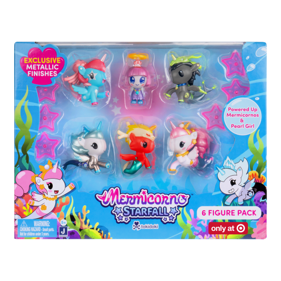Mermicorno - 2in 6 Figure Pack