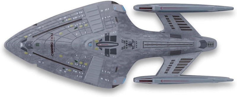 U.S.S Prometheus NX-59650 Starship Model Diecast Ship (Eaglemoss / Star Trek), rear view