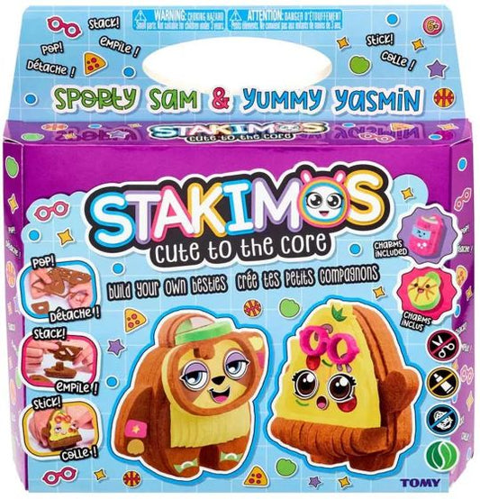 Stakimos 2 Pack - Sporty Sam & Yummy Yasmin