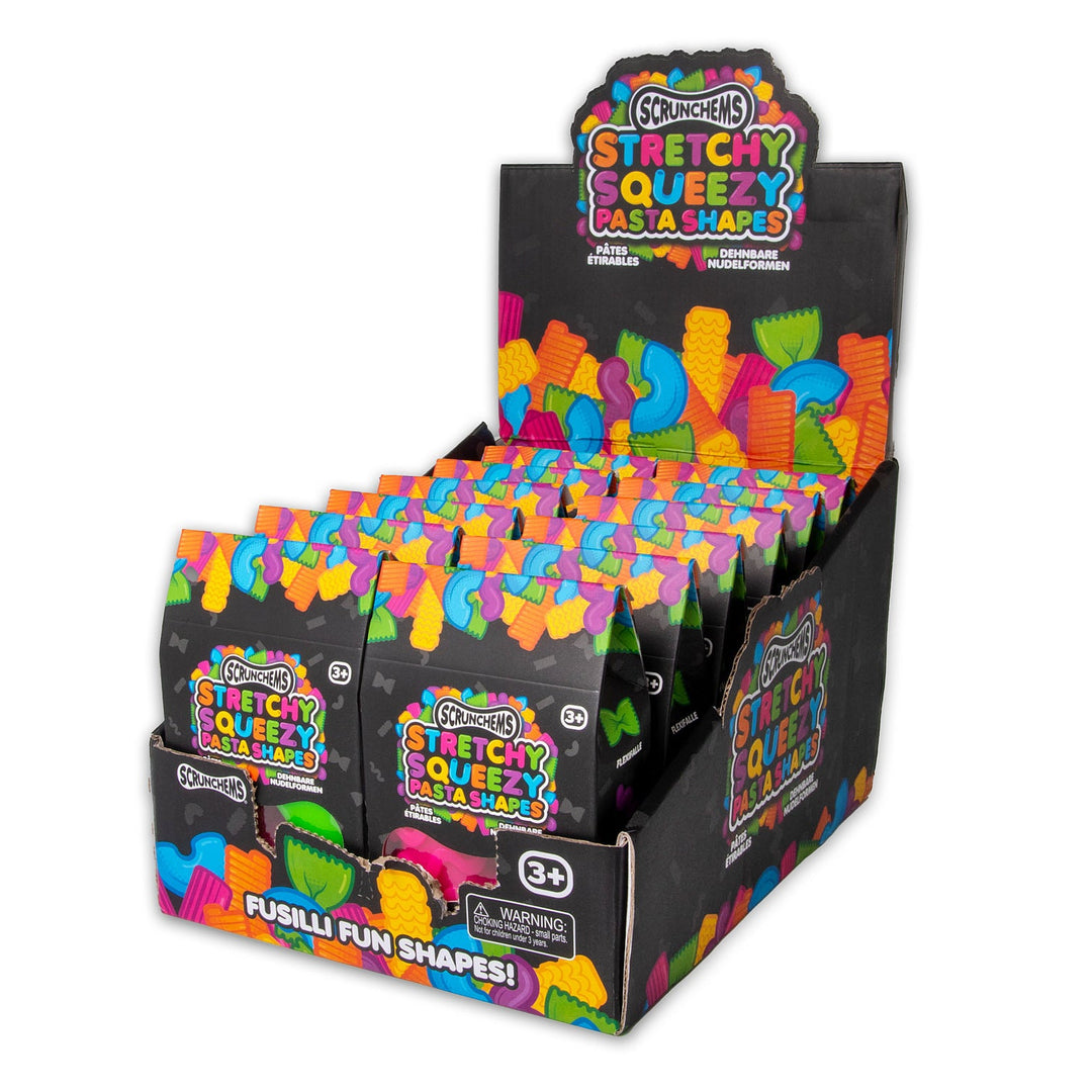 Scrunchems Stretchy Squeezy Pasta Shapes