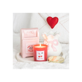 White and Pink Bow Oil Burner