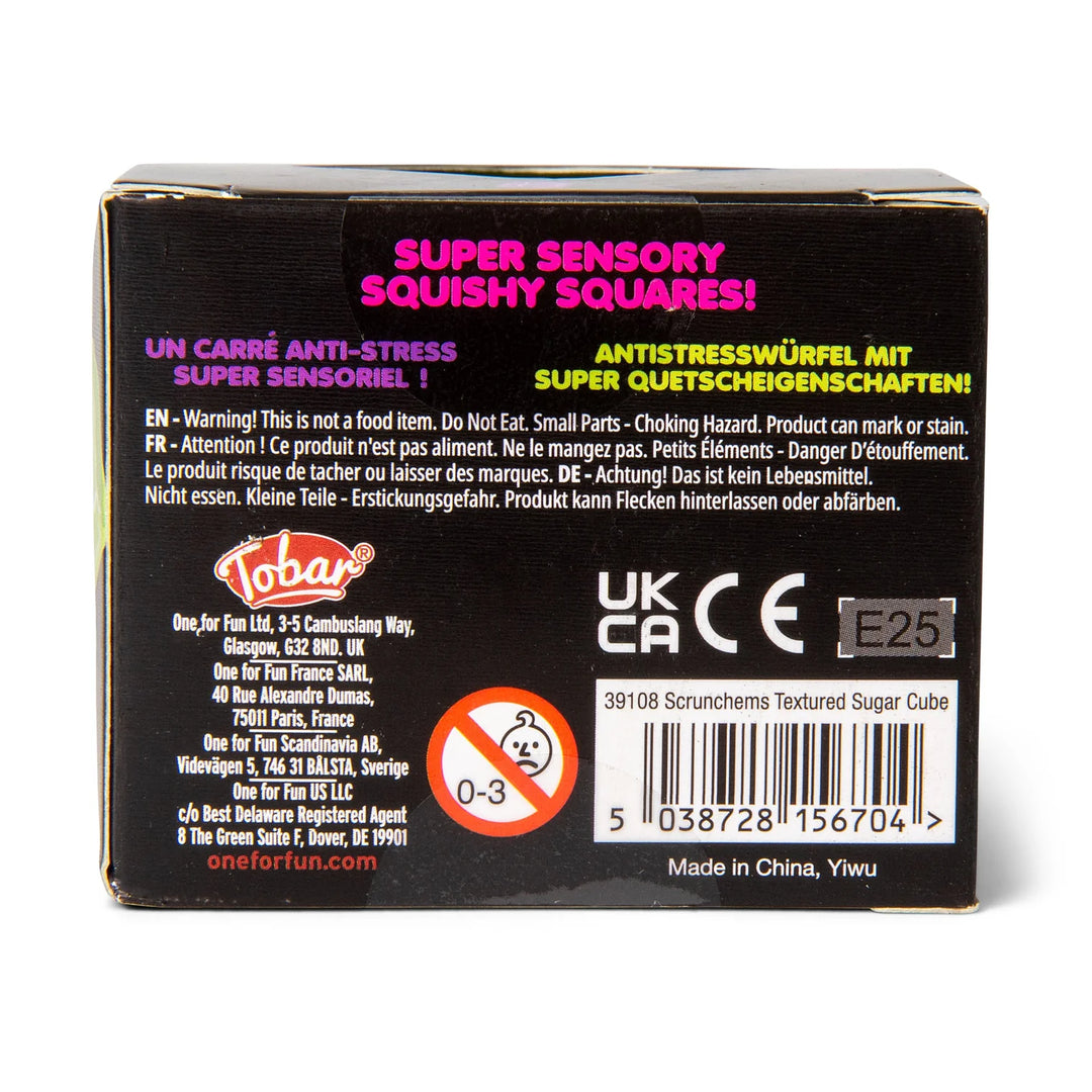 Scrunchems Textured Sugar Cube