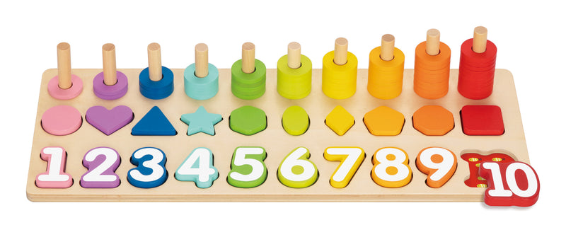 Wooden Counting Stacker