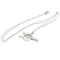 Arsenal FC Sterling Silver Pendant & Chain, alternate view