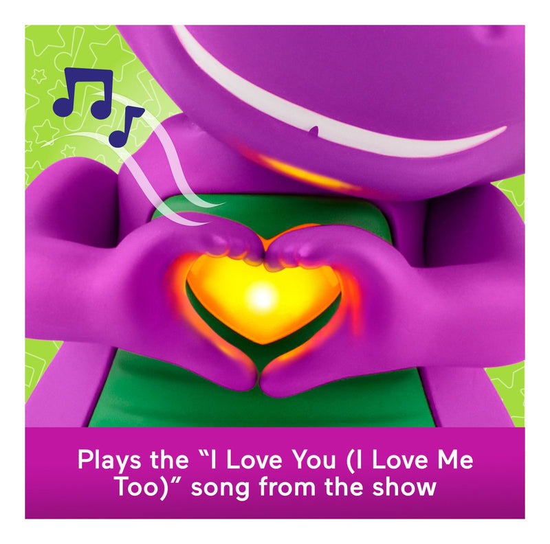 Fisher Price Heart Hands Barney - Image