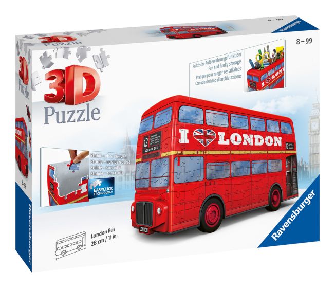 London Bus 216 Piece 3D Puzzle