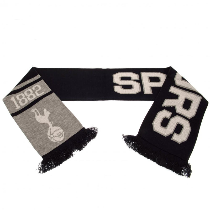 Tottenham Hotspur FC Nero Scarf, side angle