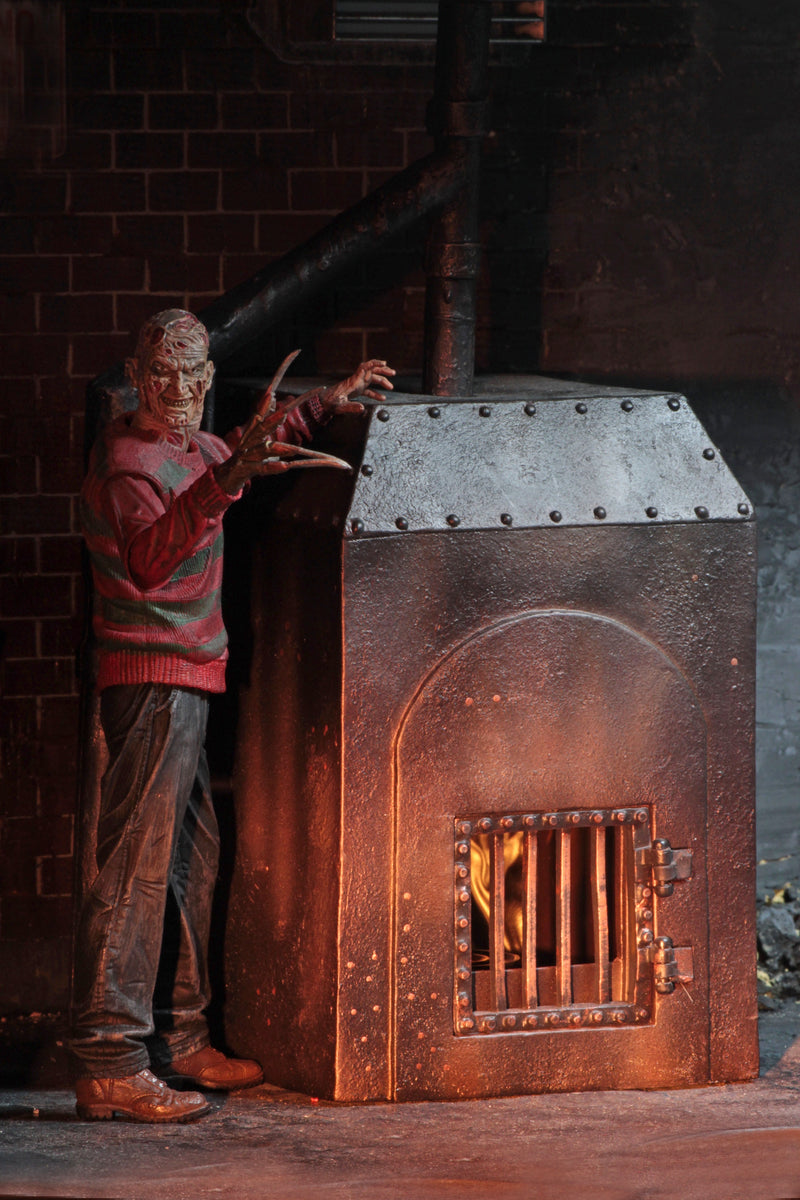 A Nightmare on Elm Street Freddy's Furnace 7" Scale Diorama alternate view