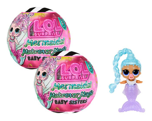 L.O.L Surprise Mermaids - Magic Baby Sisters 2 Pack