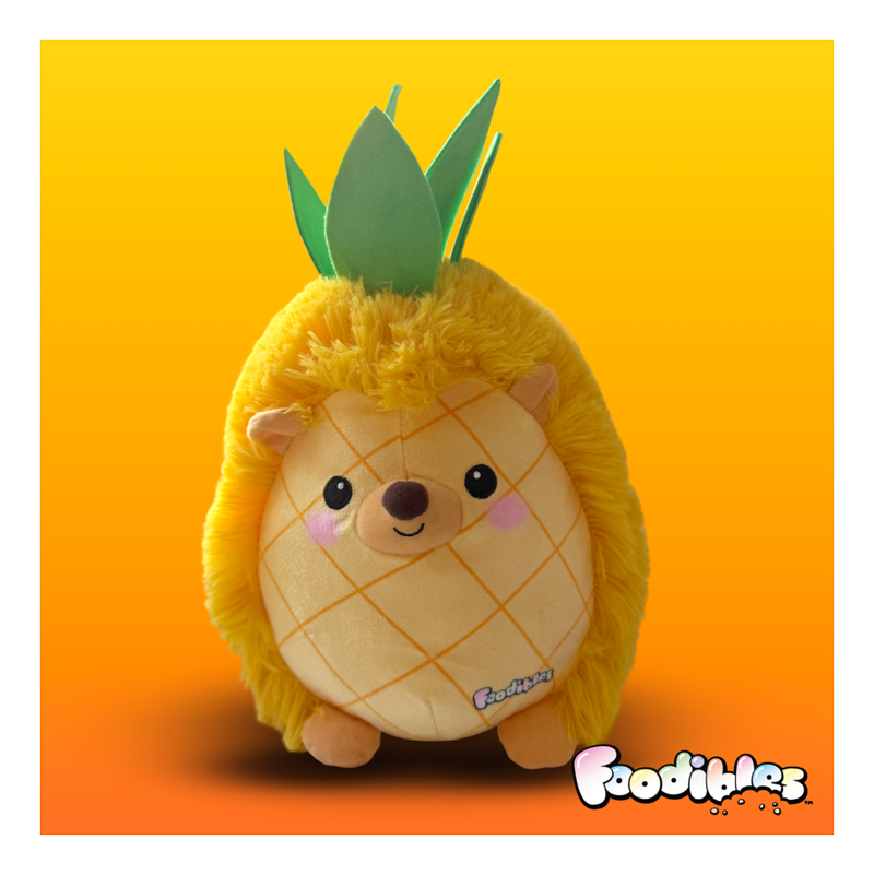 Foodibles Series 1 Large Scented Plush: Pineapple Hedgehog