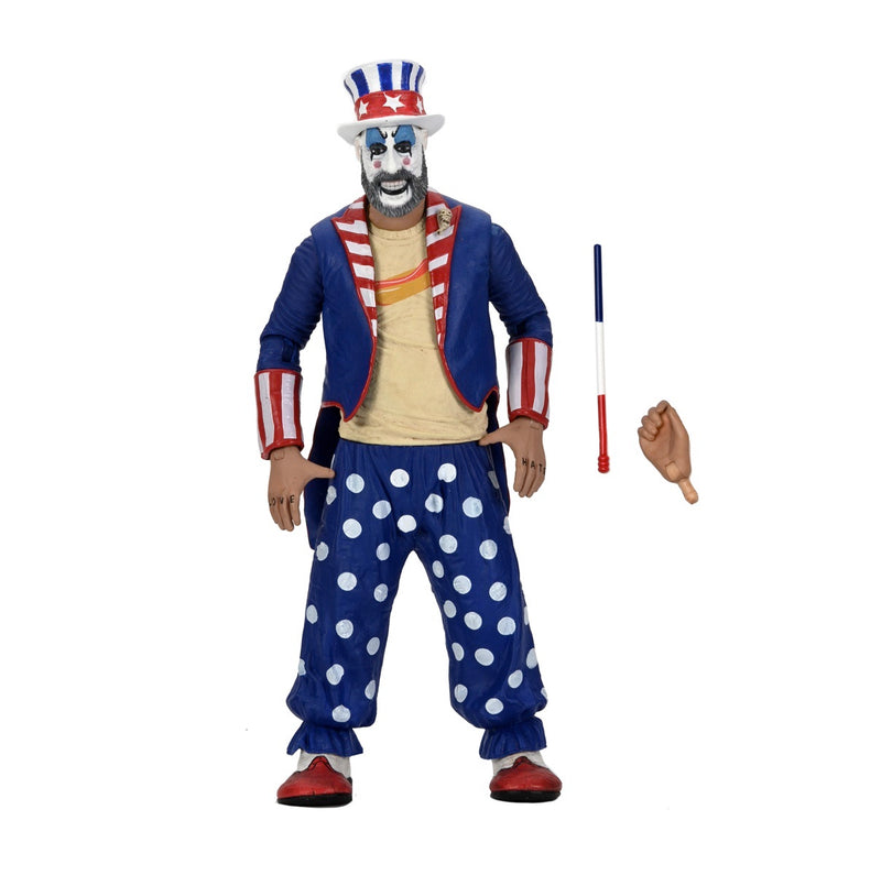 House Of 1000 Corpses 20th Anniversary Captain Spaulding (Tailcoat) 7" Scale Action Figure