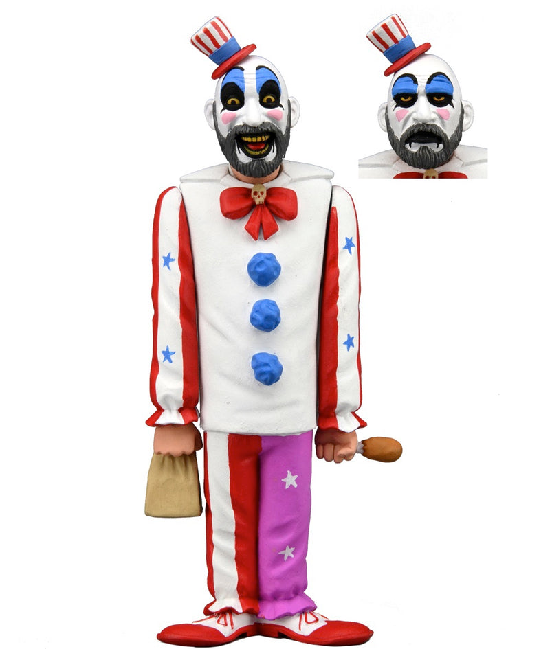 House Of 1000 Corpses Toony Terrors Captain Spaulding 6" Scale Action Figure