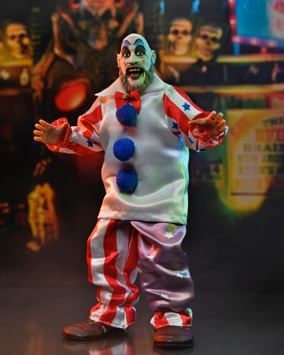 House Of 1000 Corpses Captain Spaulding 8" Clothed Action Figure