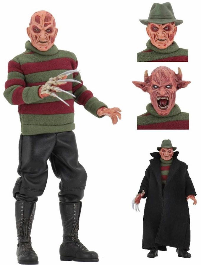 Nightmare On Elm Street New Nightmare Freddy 8" Clothed Action Figure