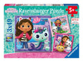 Gabby's Dollhouse 3x 49 Piece Jigsaw Puzzle