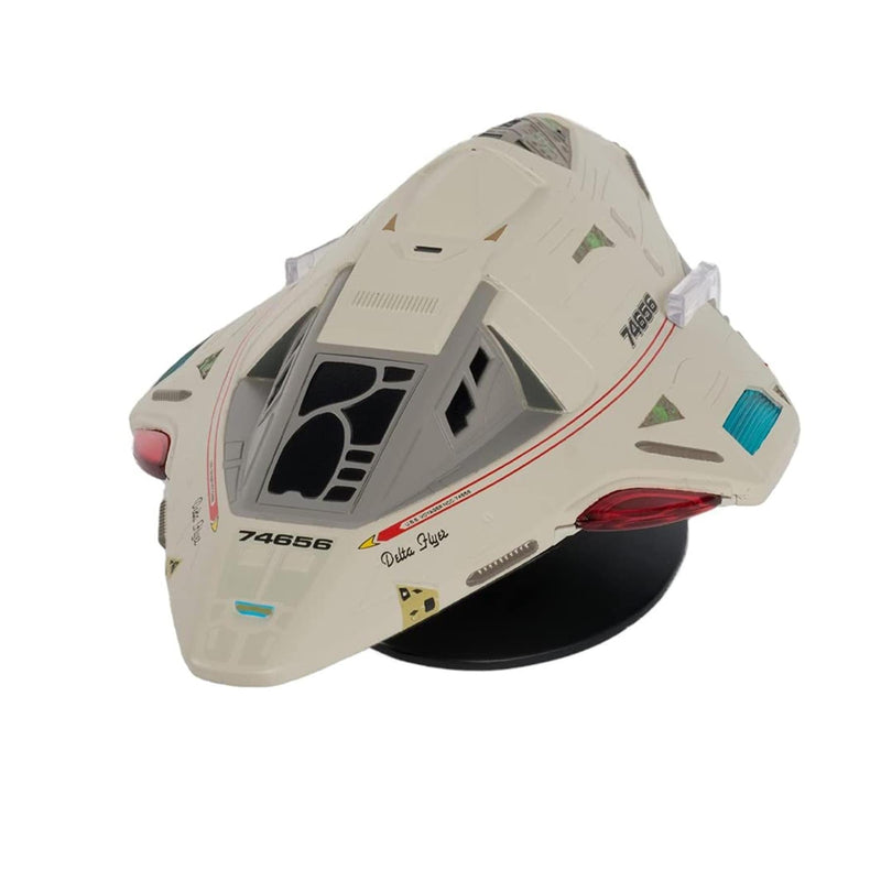 Delta Flyer XL EDITION Model Diecast Ship (Eaglemoss / Star Trek), rear view
