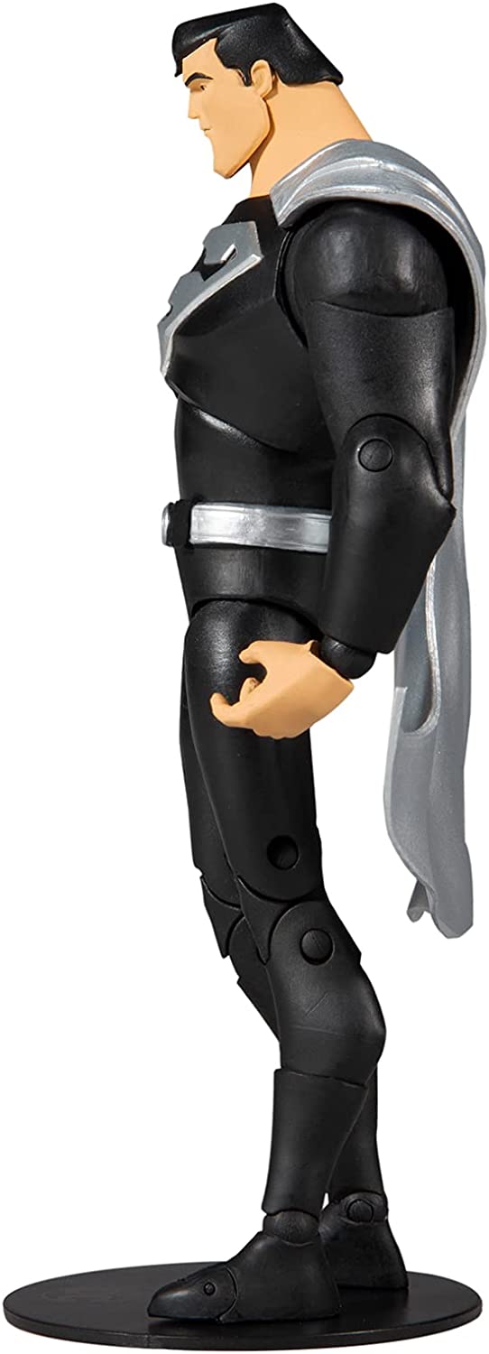 Superman Black Suit Animated Series DC Multiverse McFarlane Toys 7" Action Figure