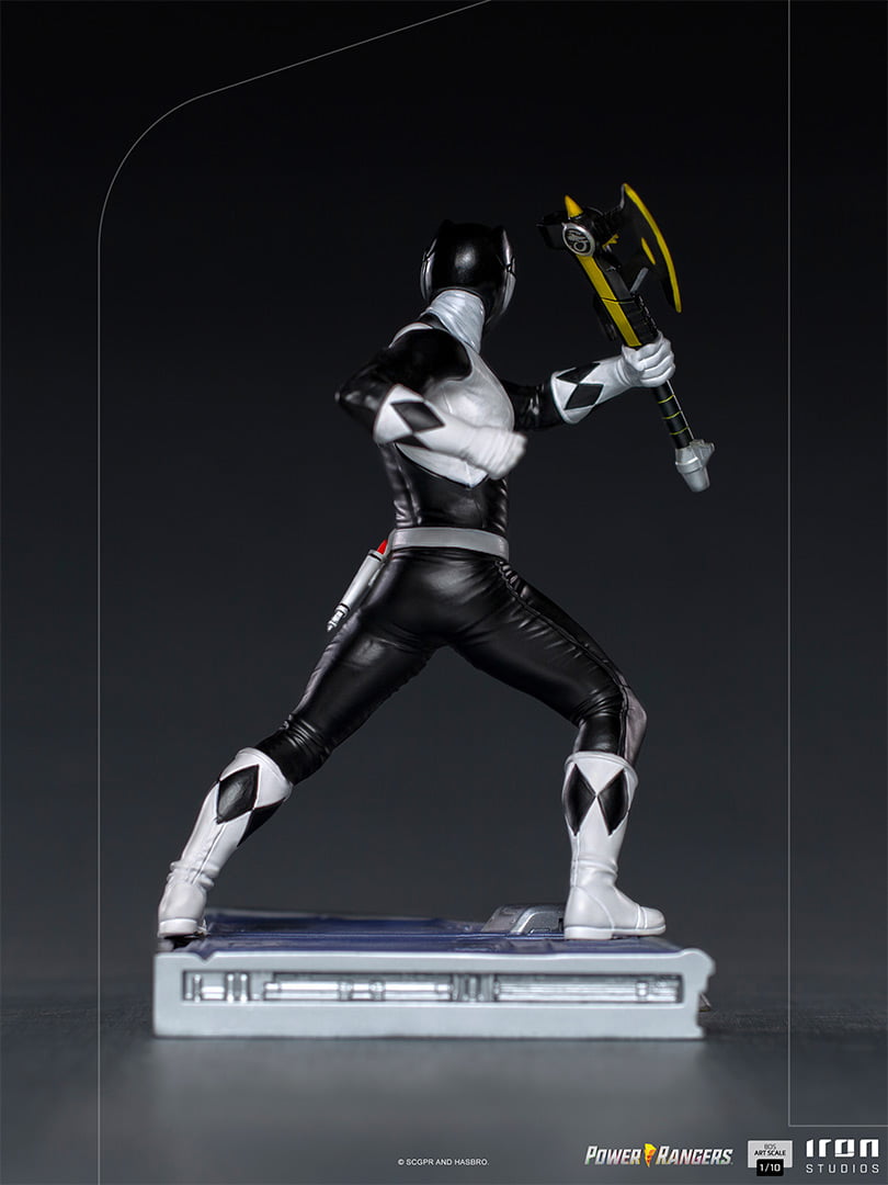 Iron Studios Black Ranger Power Rangers 1/10 Scale Figure