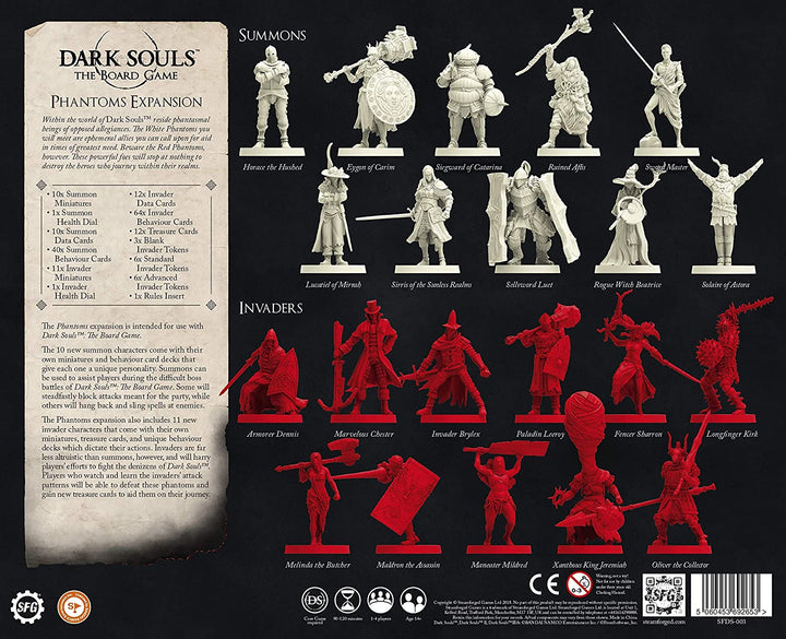 Steamforged Games Phantoms Expansion Dark Souls: The Board Game