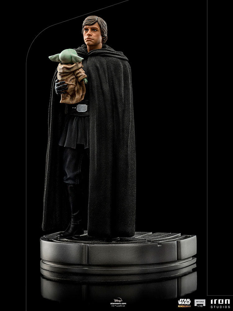 Iron Studios Luke Skywalker & Grogu The Mandalorian 1/10 Scale Figure