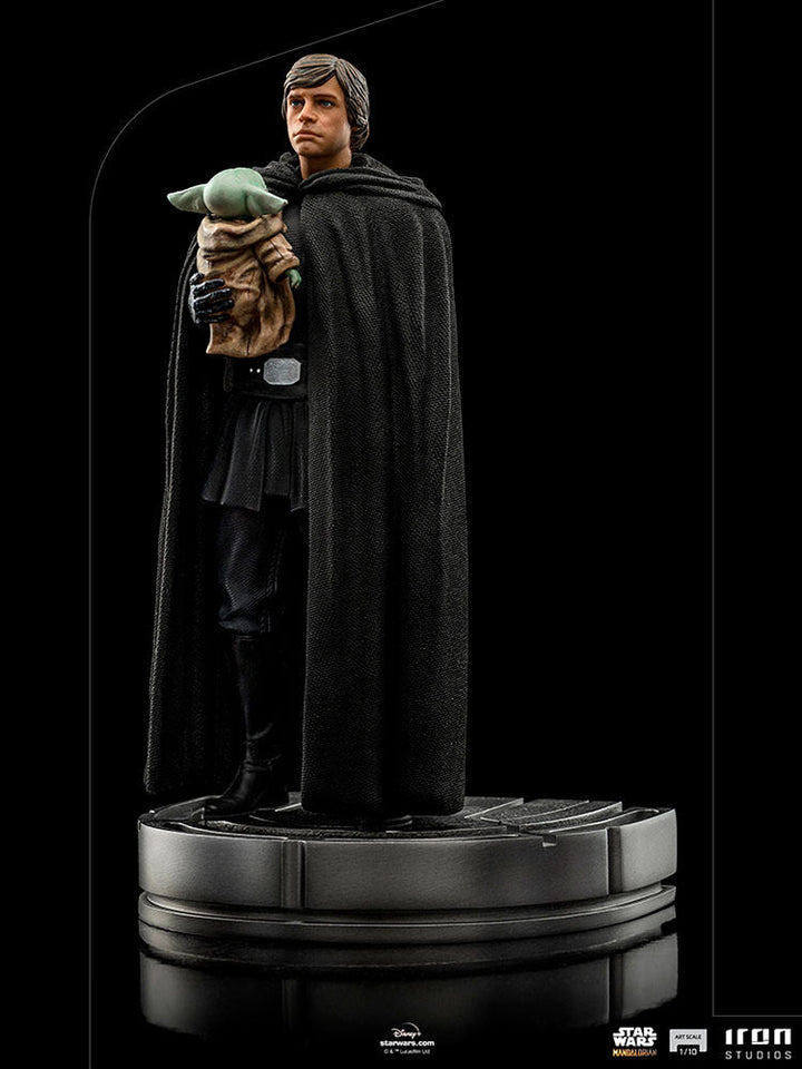 Iron Studios Luke Skywalker & Grogu The Mandalorian 1/10 Scale Figure