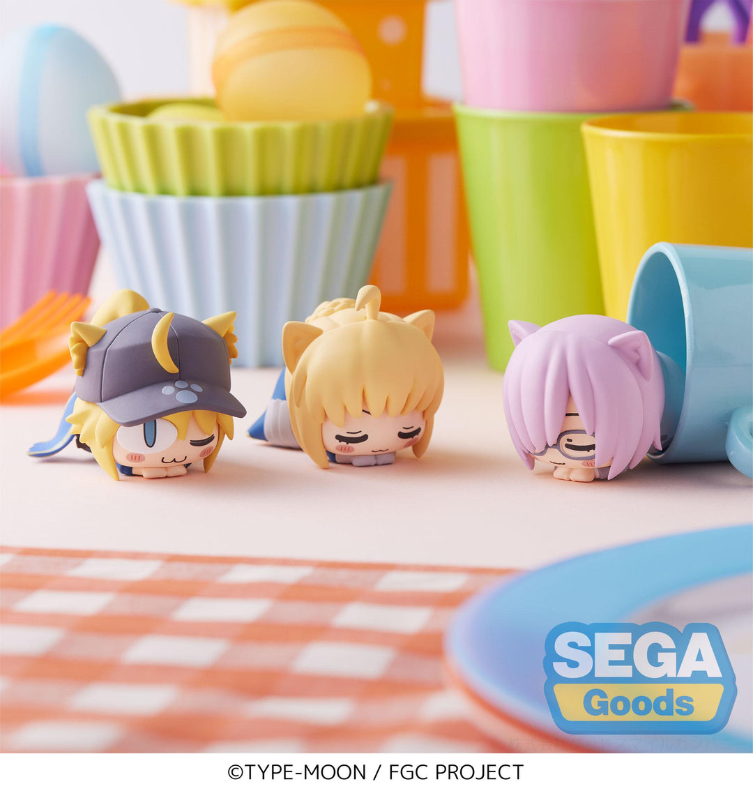Ohiruneko Mash Kyrielight / Altria Pendragon / Mysterious Cat X Fate/Grand Carnival MP Mini Figure Set